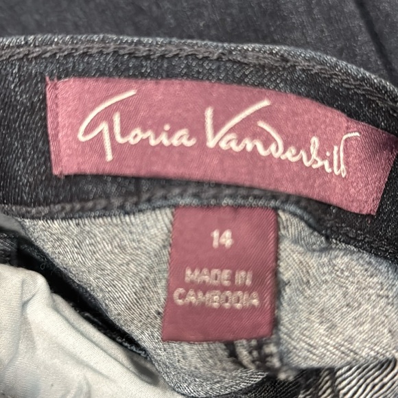 Gloria Vanderbilt Ladies' Amanda Stretch Denim Jean, 14 tall - Picture 6 of 6